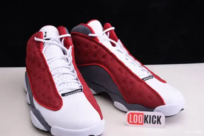 Cheap Air Red 13 Retro 414571-600 Flint Jordan Gym Grey 0601